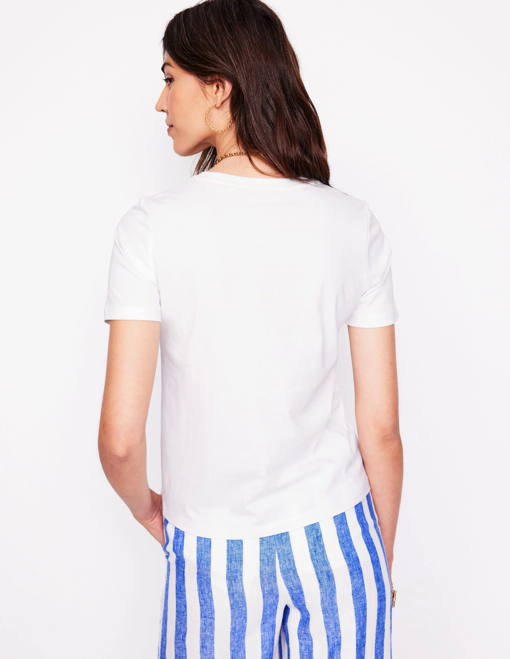 Relaxed Novelty T-Shirt-White, Parrot