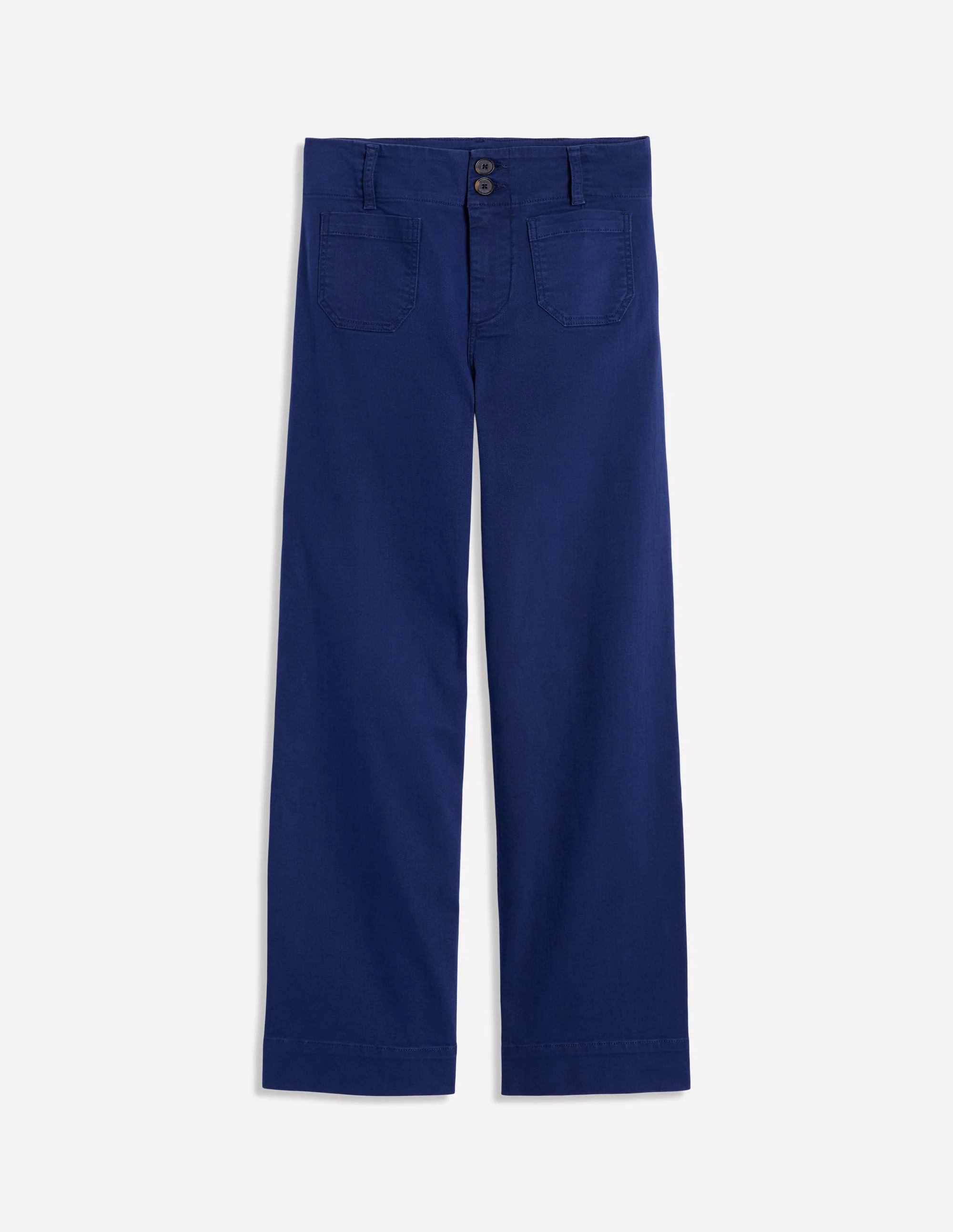 Primrose Patch Pocket Pants-Navy
