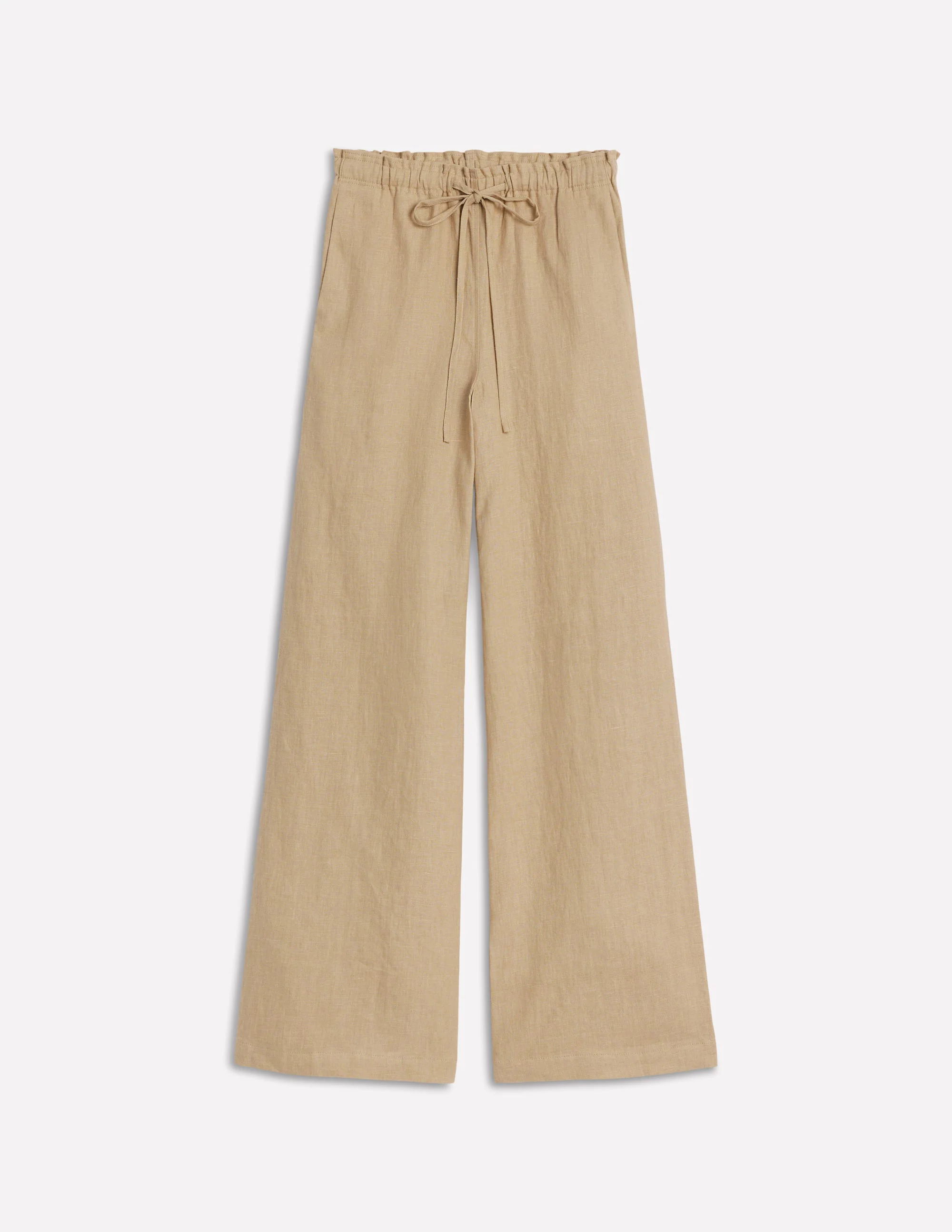 Islington Linen Pants-Oatmeal