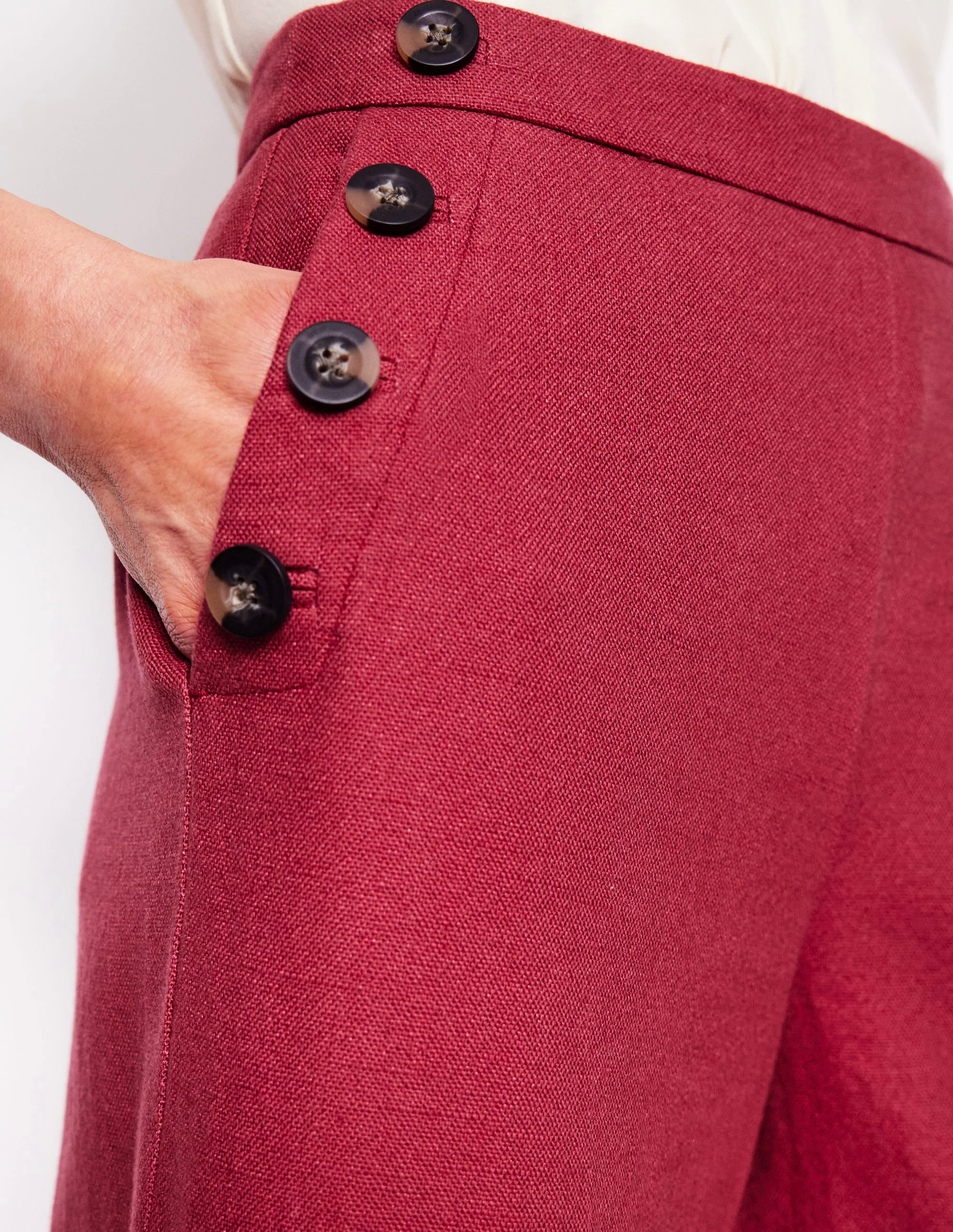 Greenwich Sailor Pants-Terracotta