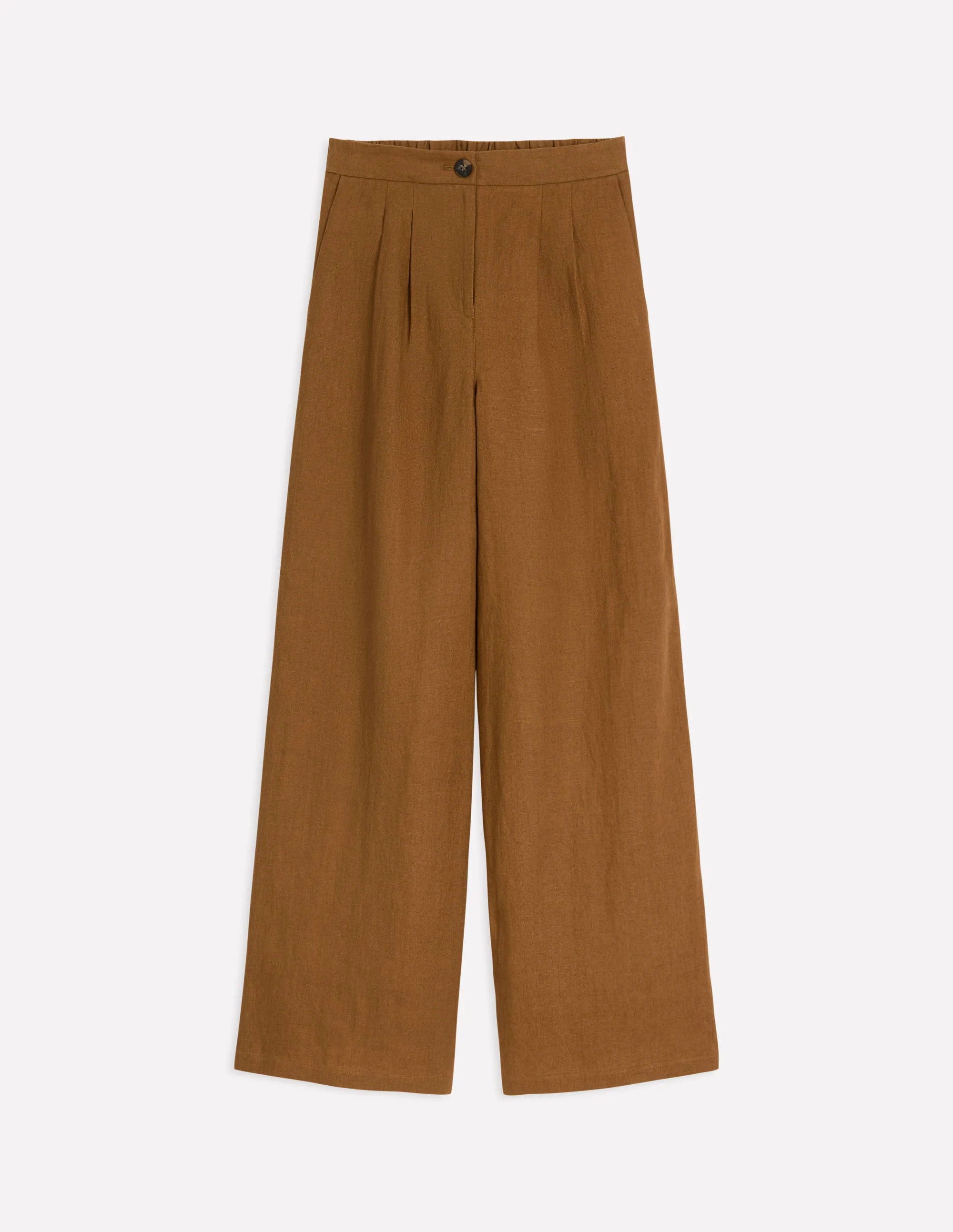 Dulwich Linen Pants-Gingerbread