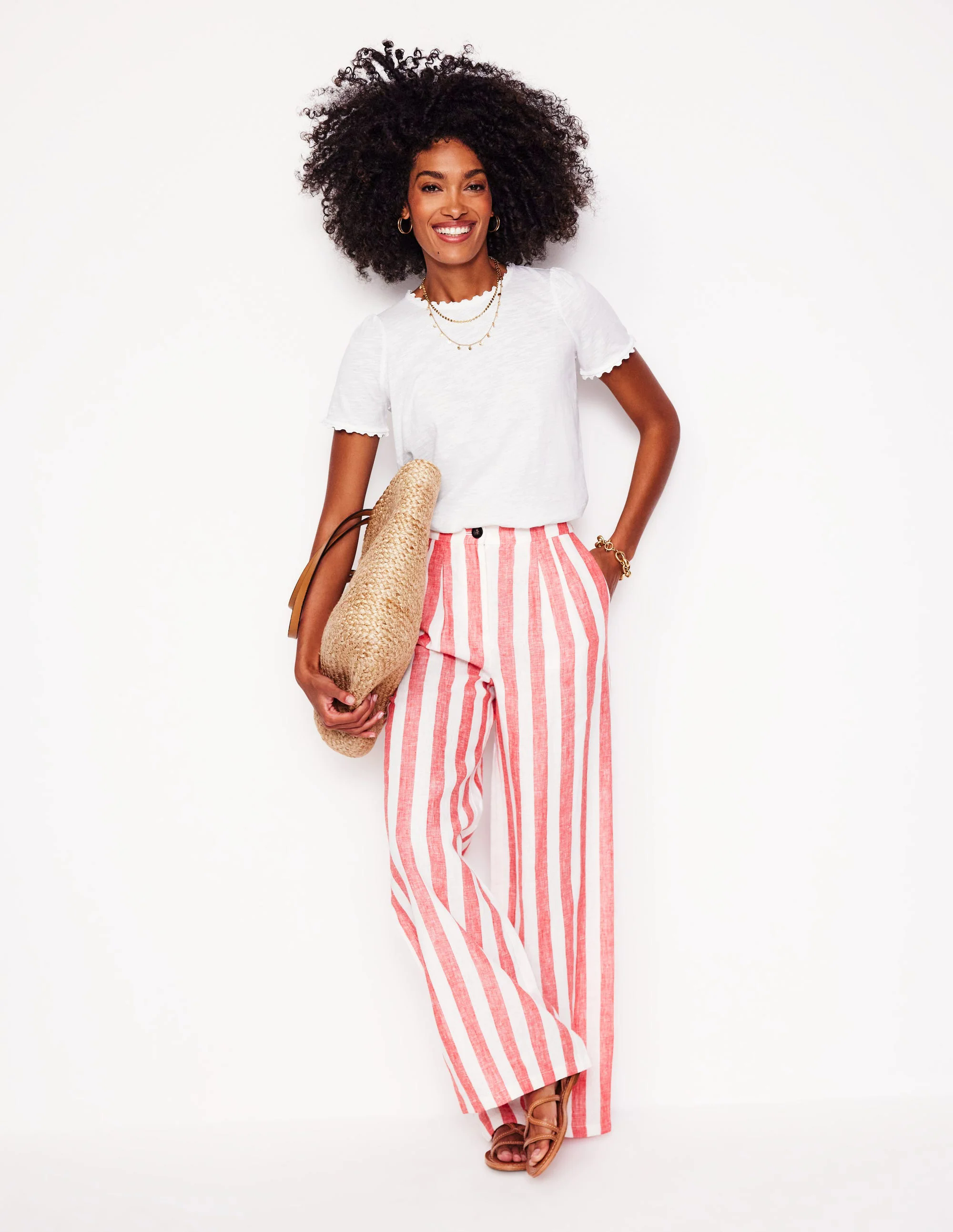 Ali Ricrac T-shirt-White