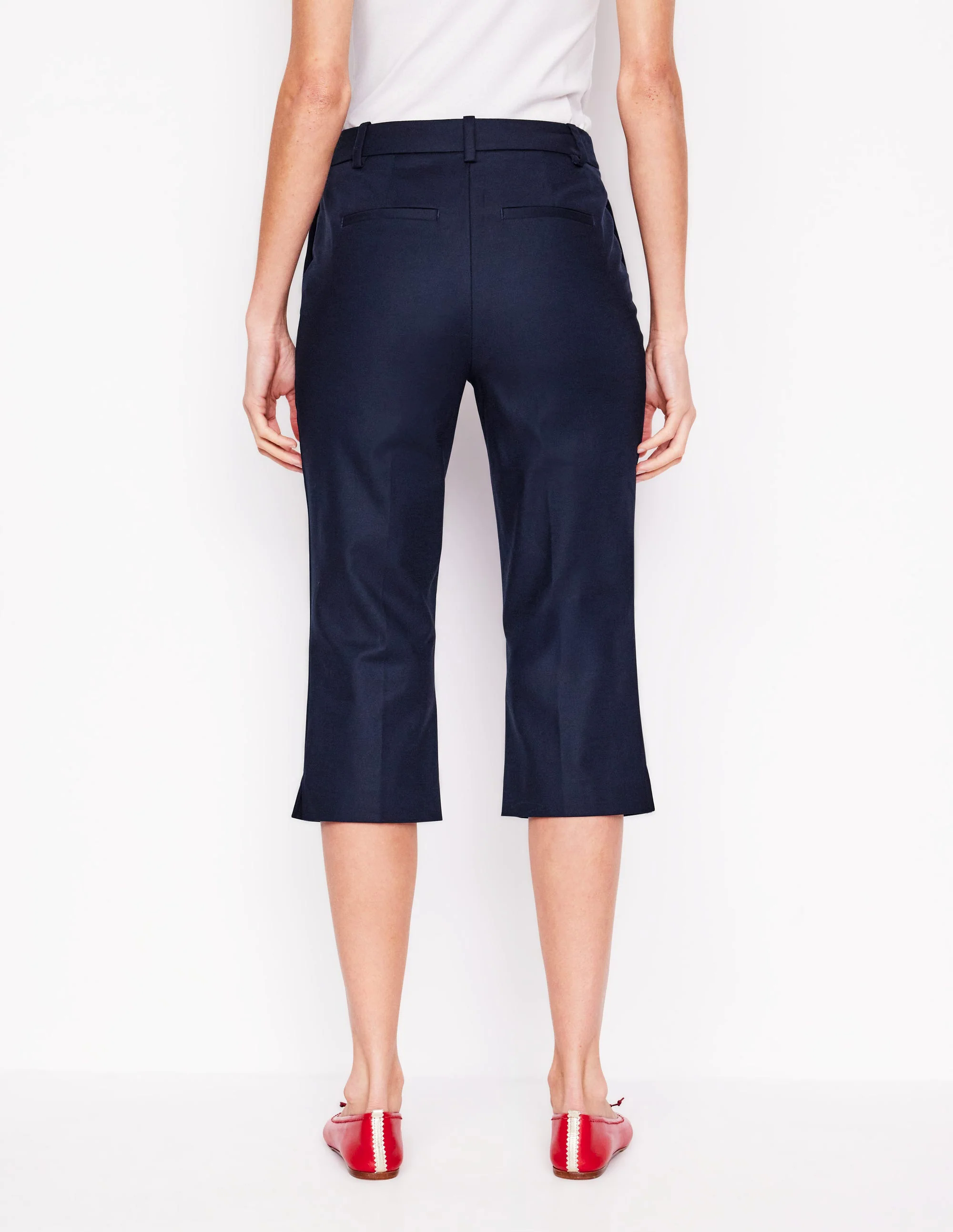 Capri Pants-Navy