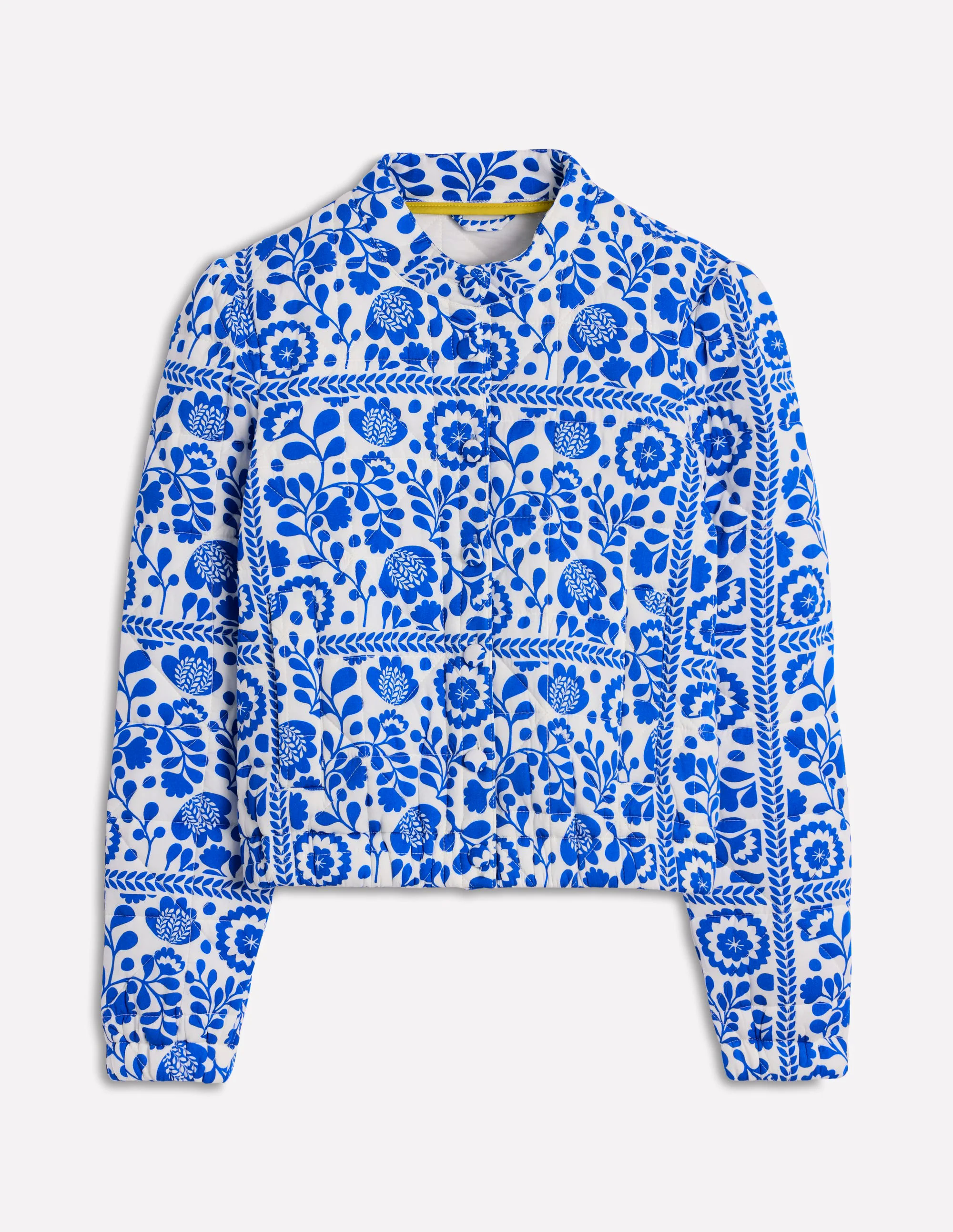 Highbury Quilted Jacket-Vine Tile