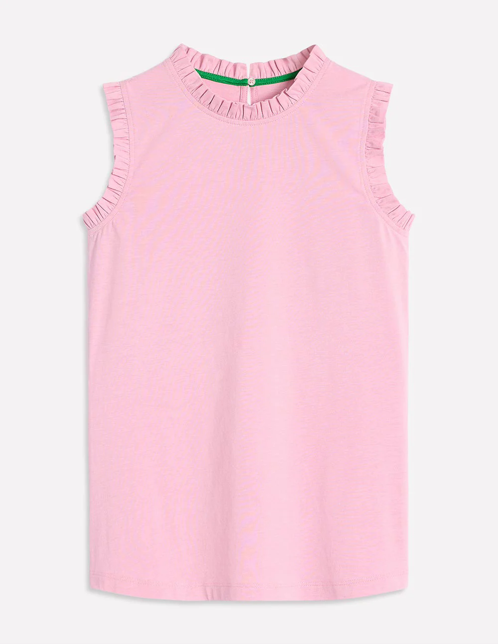 Supersoft Frill Detail Vest-Soft lavender