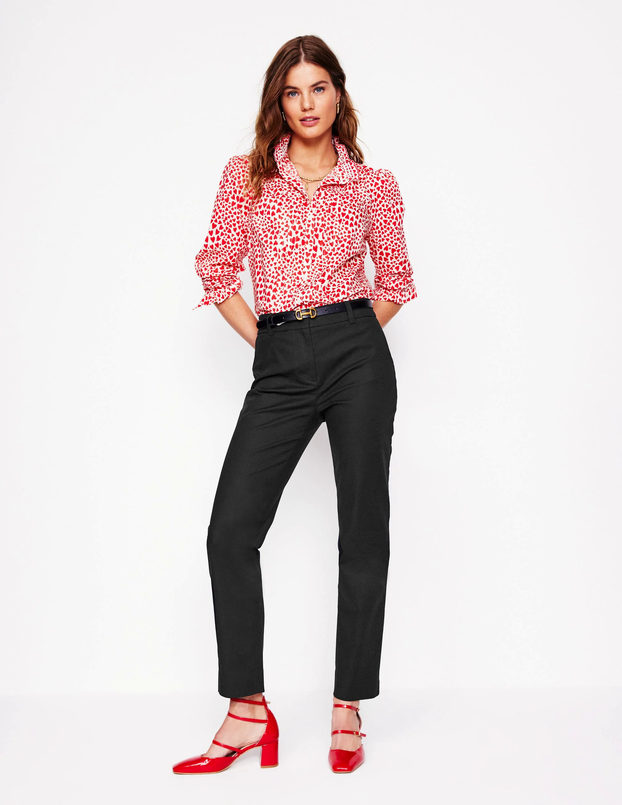 Richmond 7/8 Pants-Black