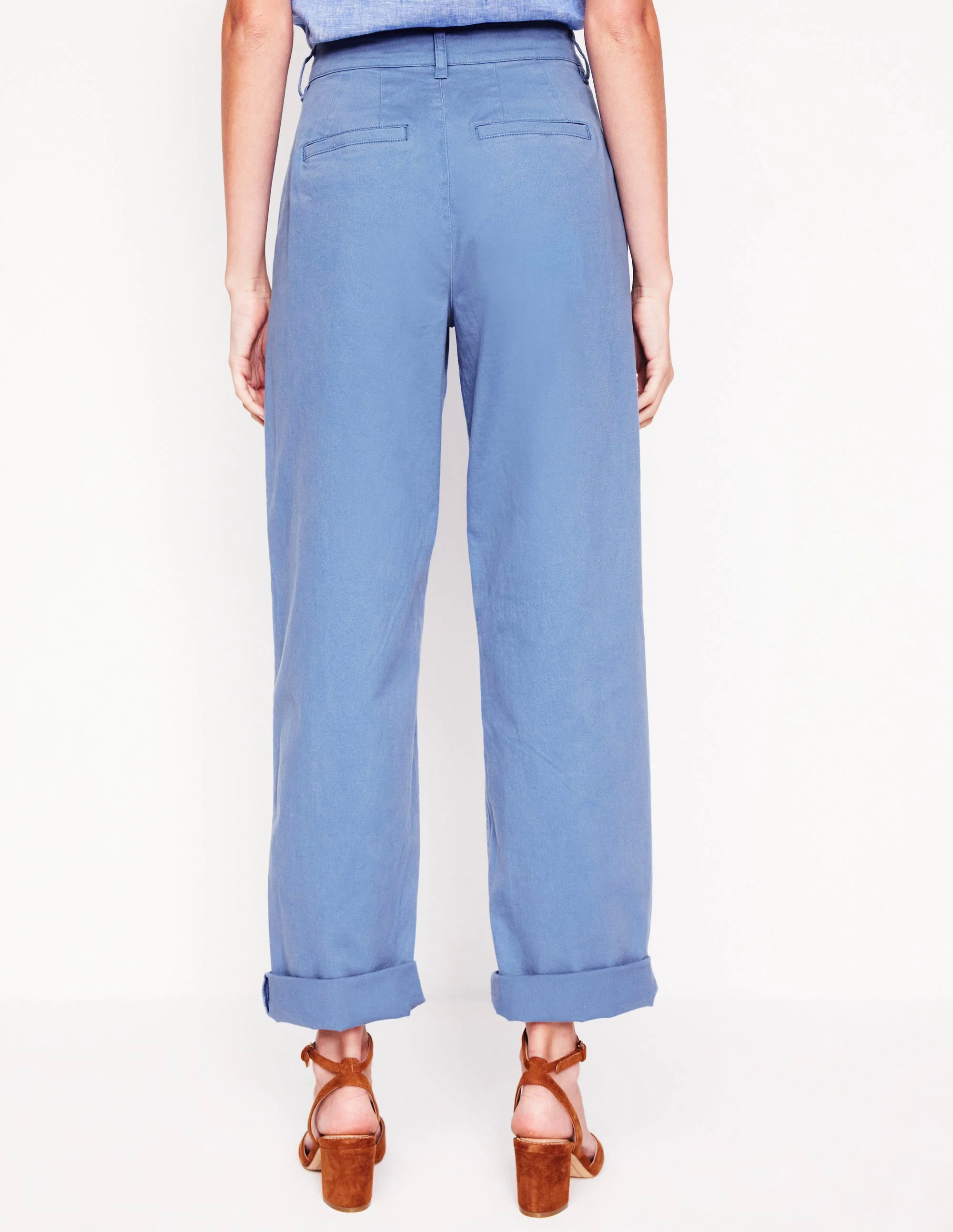 Barnsbury Chino Pants-Blue River
