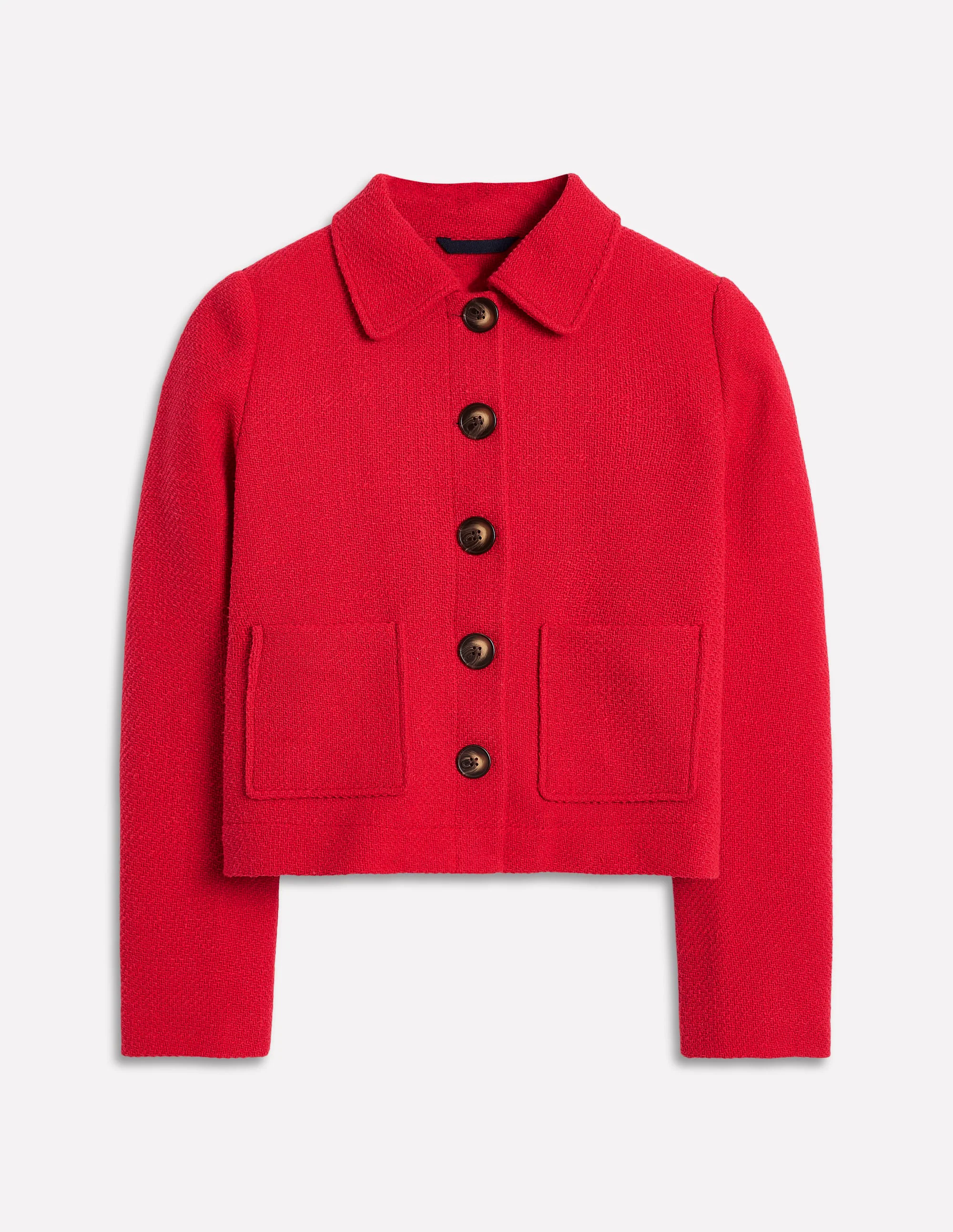 Knightsbridge Swing Jacket-Red