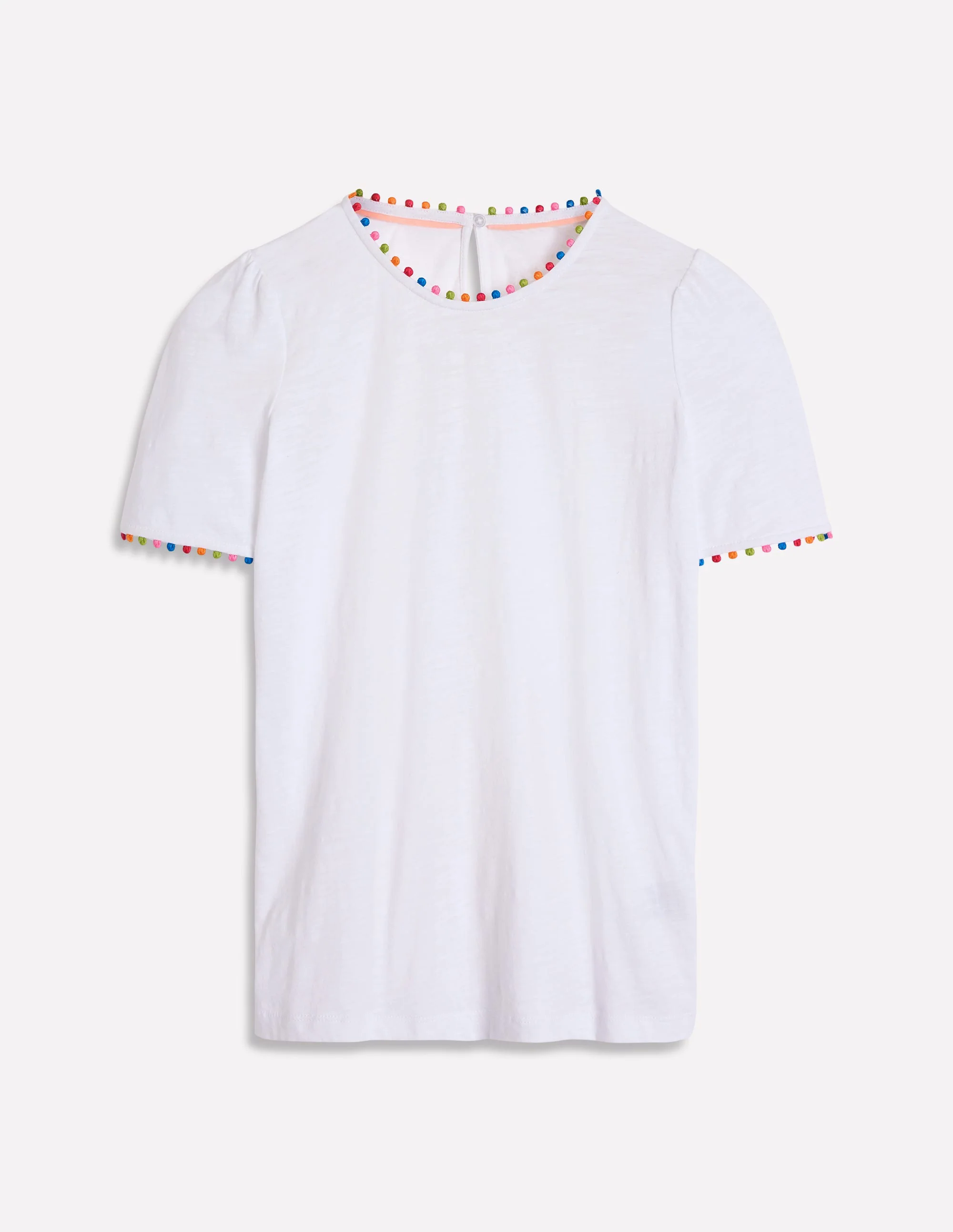Ali Jersey T-Shirt-White, Multi