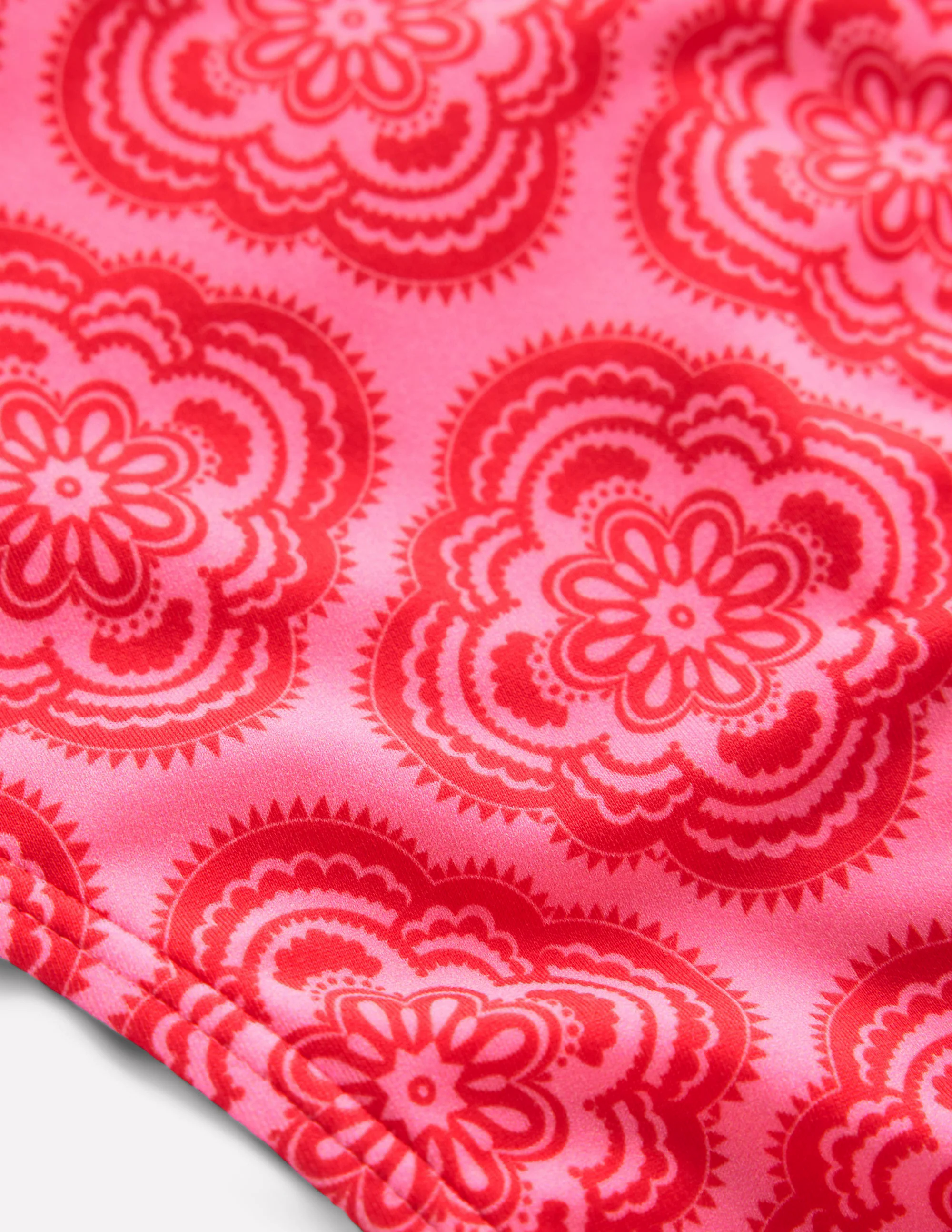 Tie Side Bikini Bottoms-Pink Rose, Botanic Blush