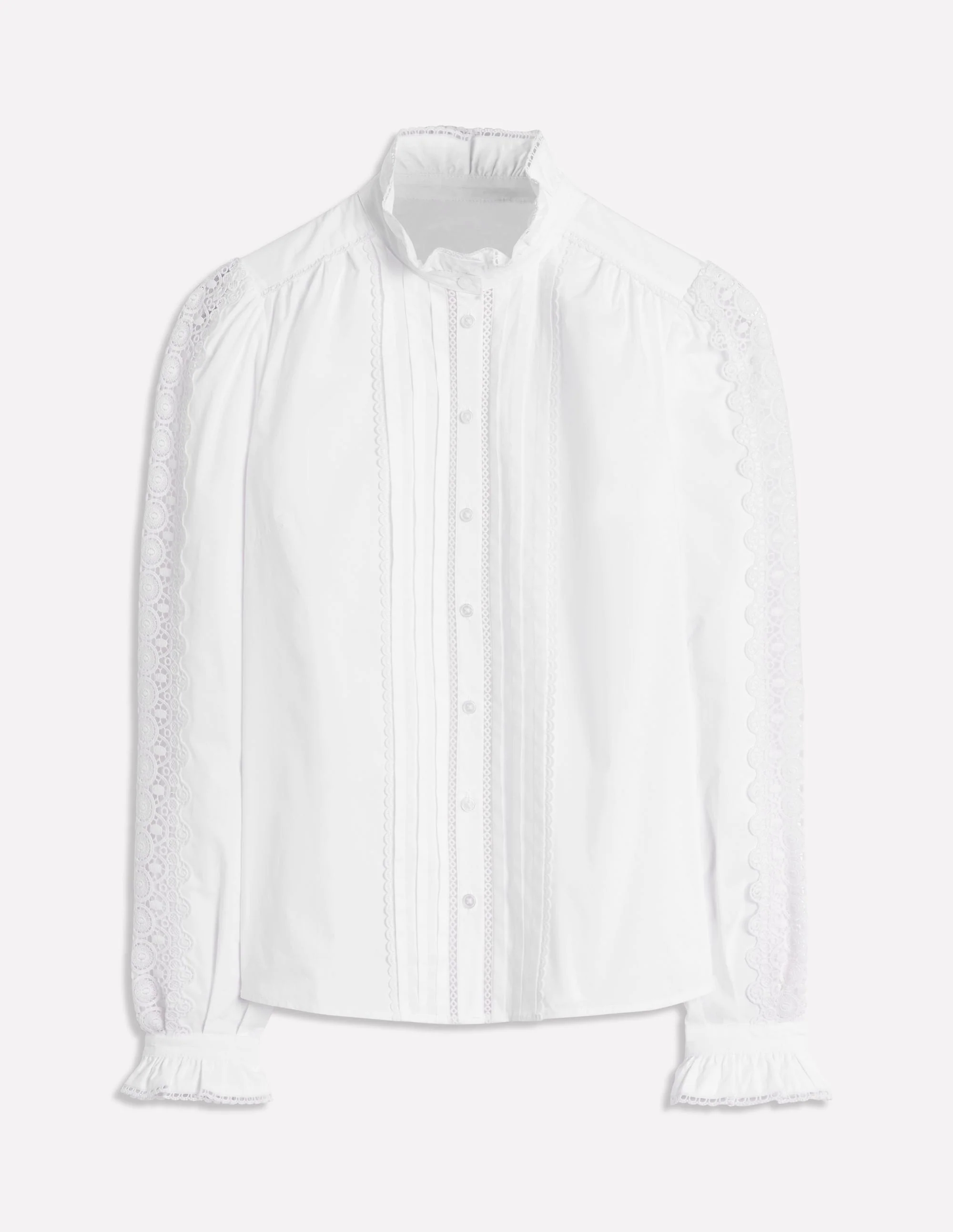 Felicity Lace Blouse-White