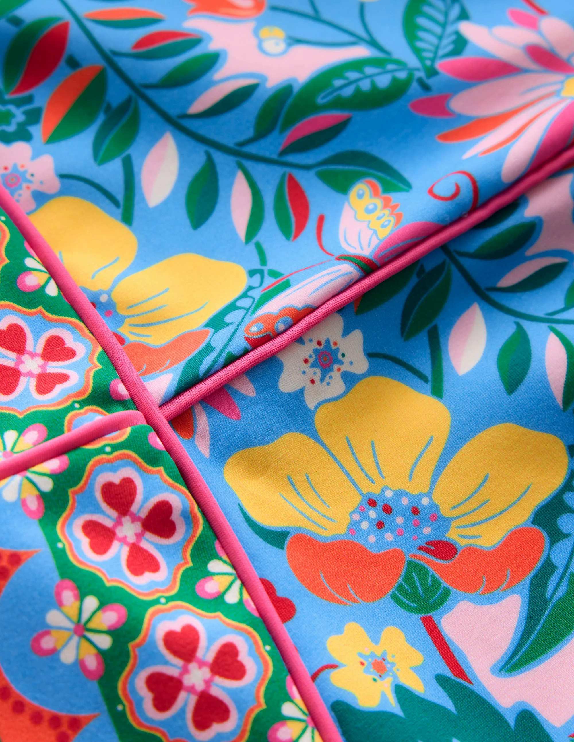 Rhodes Cup-Size Swimsuit-Dawn Blue, Wildflower Trail